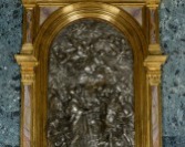 Altar de León I: Encuentro entre Atila y el papa León I Magno