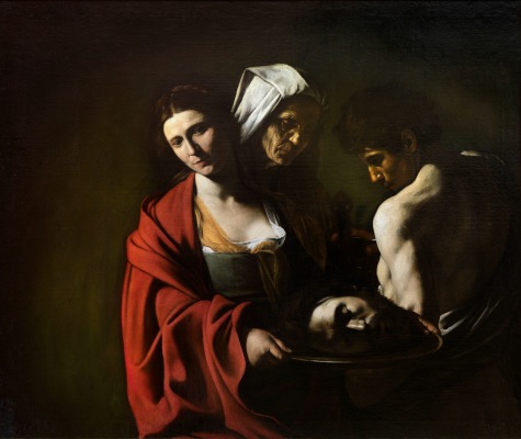 Salomé con la cabeza del Bautista