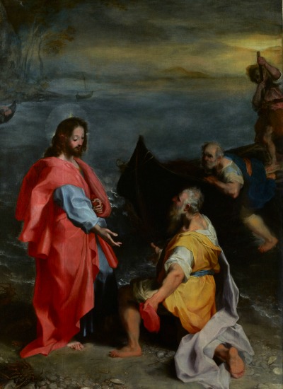 La vocación de san Andrés y san Pedro