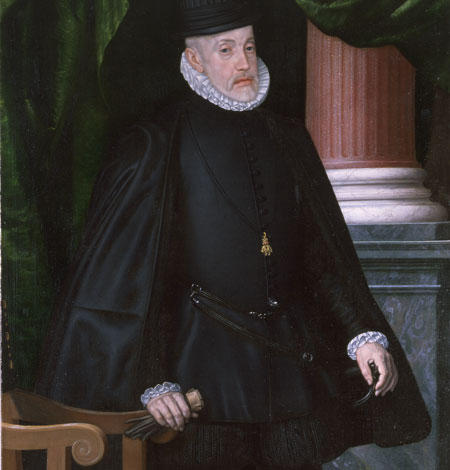 Felipe II, anciano