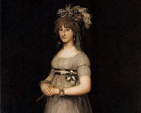 Retrato de María Luisa de Borbón