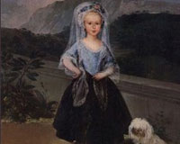 Retrato de María Teresa de Borbón y Vallabriga