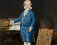 Retrato de Luis María de Borbón y Vallabriga, niño