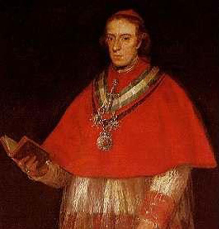 Cardenal don Luis María de Borbón y Vallabriga