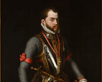 Felipe II en la jornada de San Quintín