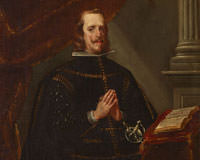 Felipe IV, orante 