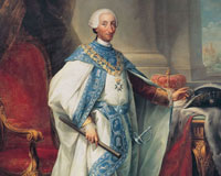 Carlos III como gran maestre de su Orden 