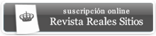 Suscripción online - Revista Reales Sitios