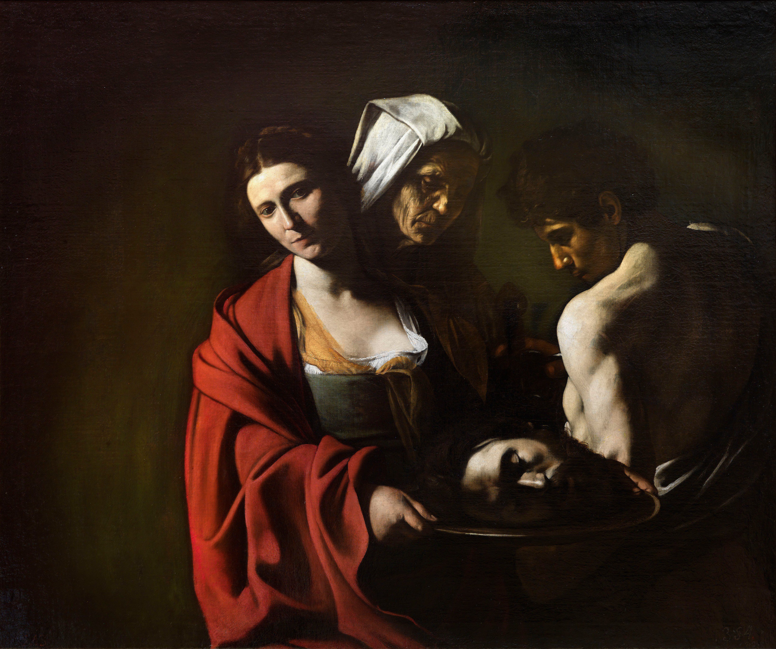 Salome con la cabeza del Bautista