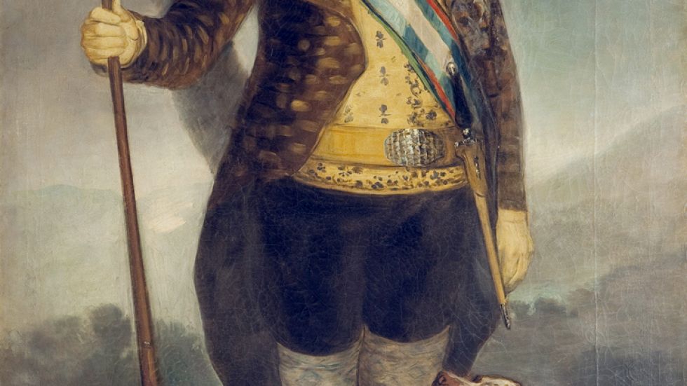 Retrato de Carlos IV como cazador Patrimonio Nacional
