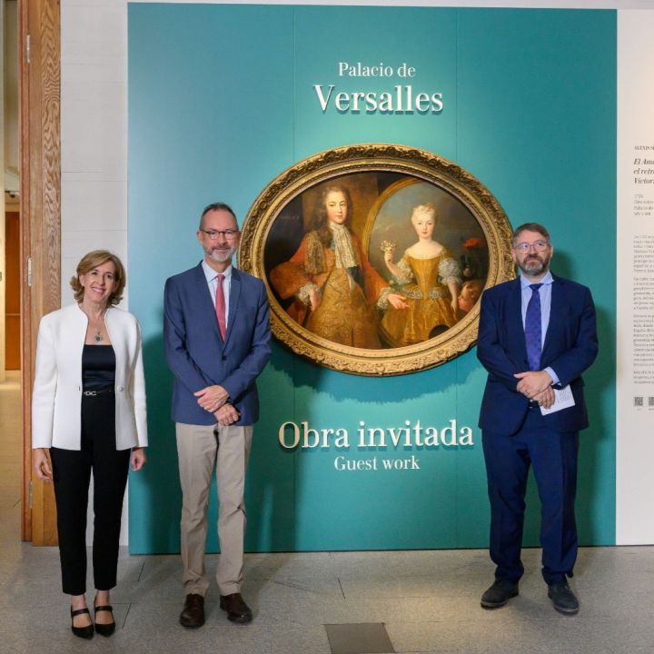 Imagen de: Nueva obra invitada en la Galería: El retrato de la infanta Mariana Victoria de Borbón, procedente de Versalles