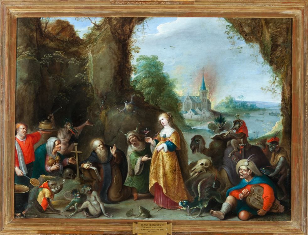 Las tentaciones de San Antonio (Frans Francken)