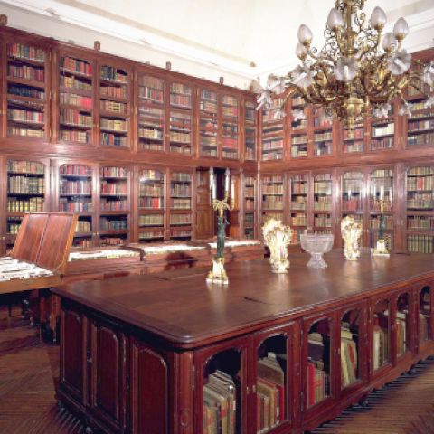 La real Biblioteca del Palacio Real