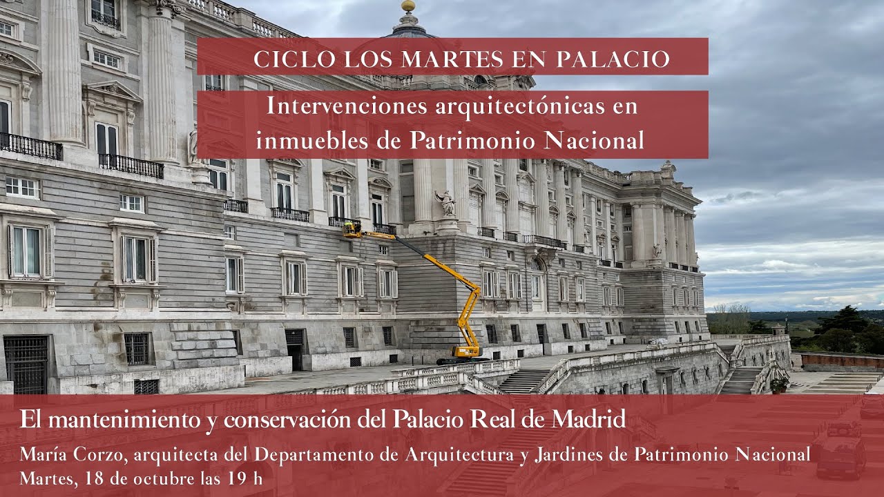 'El mantenimiento y conservación del Palacio Real de Madrid', por María Corzo