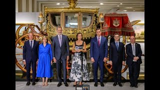 SS.MM. los Reyes inauguran la Galería de las Colecciones Reales