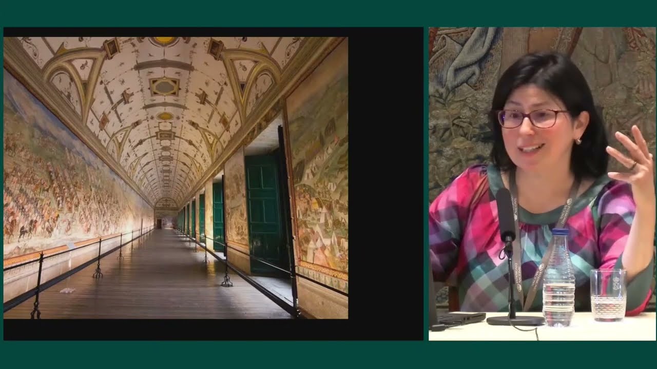 Resumen de "Espacios y obras de arte en el Monasterio de El Escorial", por Almudena Pérez de Tudela