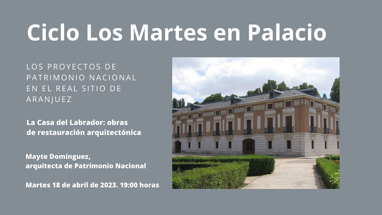 La Casa del Labrador: obras de restauración arquitectónica
