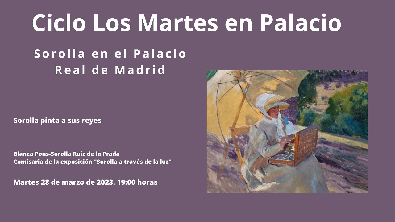Sorolla pinta a sus reyes, por Blanca Pons-Sorolla